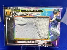 2025 Panini Impeccable - Batting Gloves /5 Jared Thomas #IJP-JT