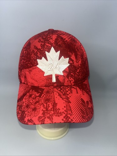 Lululemon Team Canada 2024 Future Legacy Tapestry Red Ball Cap Hat