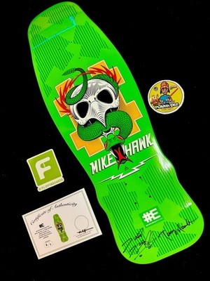 RARE SIGNED Tony Hawk Mike Mcgill Skateboard Deck COA AUTOGRAPHED ONLY 4 EXIST