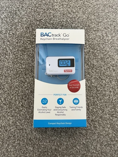 Supreme SS18 BACtrack Go Porte clés Alcootest Accessoire