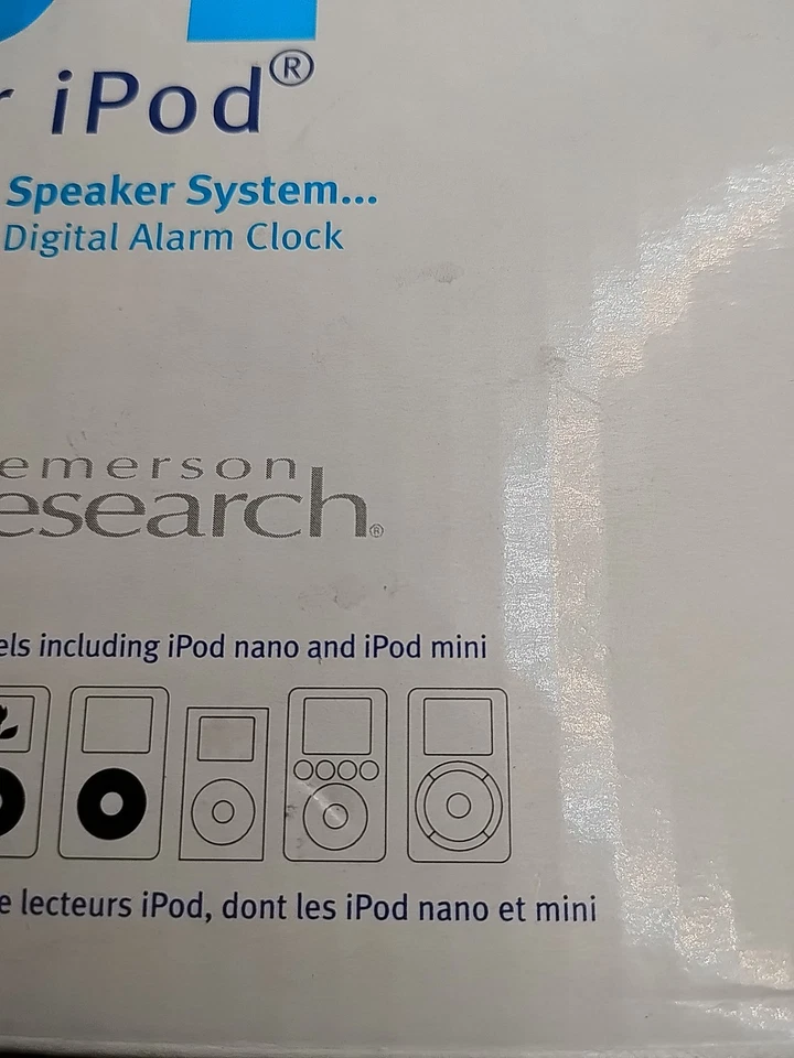 Emerson Research Portable Docking Station For Your iPod - IP100 BKC BRAND NEW - Изображение 4 из 4