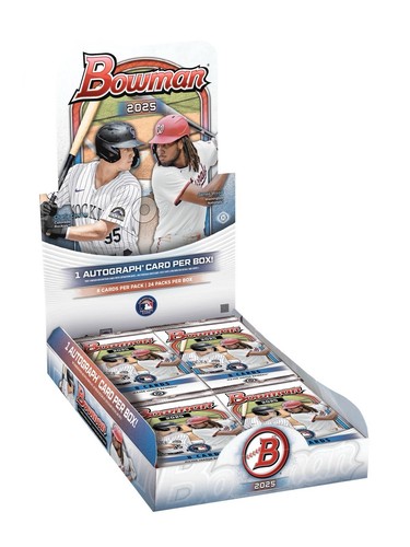2025 Bowman Baseball Hobby Box Factory Sealed