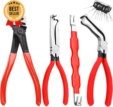 4pcs Electrical Disconnect Pliers Set Plug Connector Separator Tool for Auto