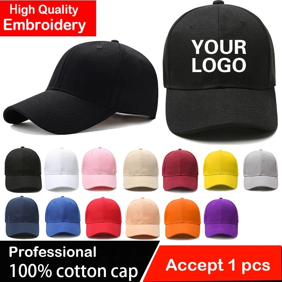 SLECKTON Custom LOGO Embroidery Mesh Cap Baseball Cap for Men and