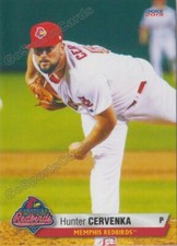 2019 Memphis Redbirds Hunter Cervenka RC Rookie St Louis Cardinals