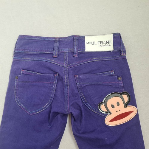 Paul Frank Womens Girls Jeans Size W25 L31 Low Rise Slim Fit Denim Stretch - Picture 12 of 22
