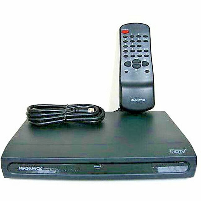 Magnavox digital Analog Pass Through DTV Converter Box WITH WIRELESS