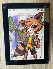 Single Hinged 2 Panel Marvel Premier Sketch Card Booklet Display Case