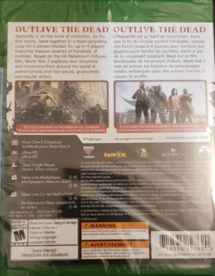 World War Z (XBOX One) New | eBay