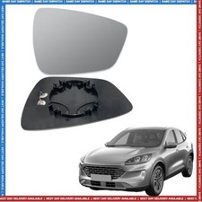 For Ford Kuga Right Driver side wing mirror glass 2020-2024 heated