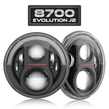 Jw Speaker 0554543 Led Headlights 8700 Evolutions J2 Black Fits Jeep Jk