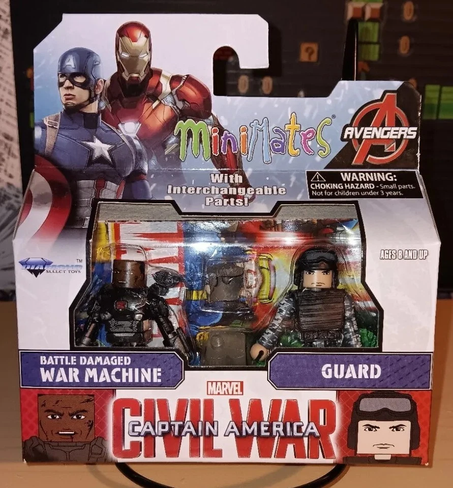 Минимизирует MARVEL «ВОЕННАЯ МАШИНА, БОЕВАЯ ПОВРЕЖДЕННАЯ ВОЕННАЯ МАШИНА и ОХРАНА x 2» - Изображение 2 из 4