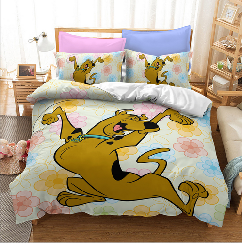 Scooby Doo Bedding Set Christmas Gift Bedding set