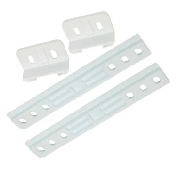 Howdens Lamona integrierter Kühlschrank Gefrierschrank Schiebetür Schiebeführung & Schiene Set x 2