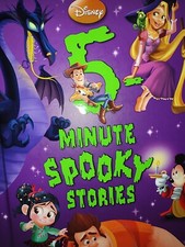 Disney 5 MINUTE SPOOKY STORIES First Edition Hardcover Book 2014