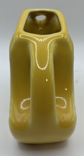 Fiestaware Mini Disc Pitcher Creamer Fiesta Sunflower Yellow NEW! - Picture 3 of 6