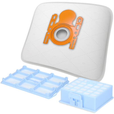 PakTrade Set - Filtro HEPA + Filtro Motore + 10 Sacchetti per aspirapolvere Bosch BGL32200 Staubsauger, BSG 62022/03 Logo, BSG62022/04, BGL32200 / BGL 32200