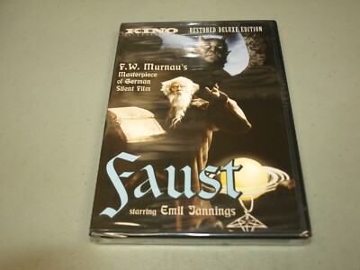 Faust (2 DVD Restored Deluxe Edition)  Emil Jannings  NEW   *READ