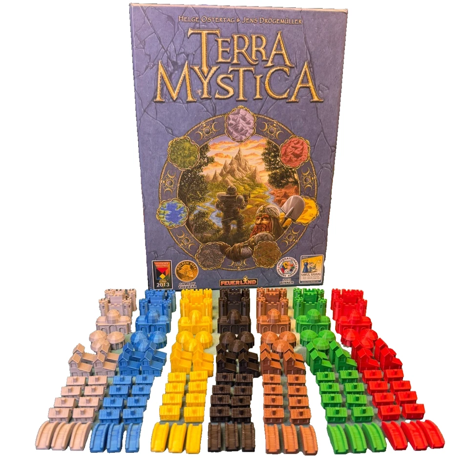 Terra Mystica 3D Spielertokens Brettspiel Zubehör 3D Brettspiele