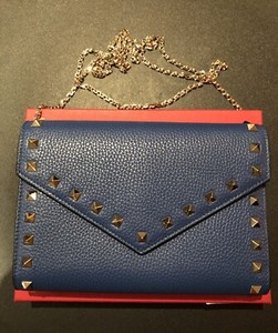 rockstud wallet on a chain