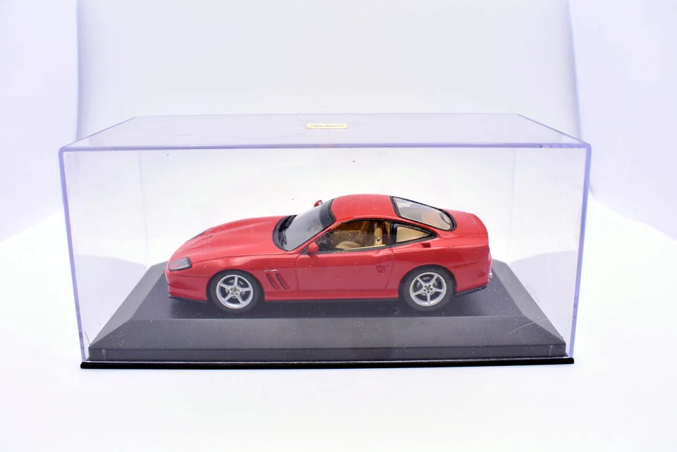 Modellino auto scala 1:43 Ferrari 550 Minichamps diecast modellismo statico car - Immagine 4 di 4