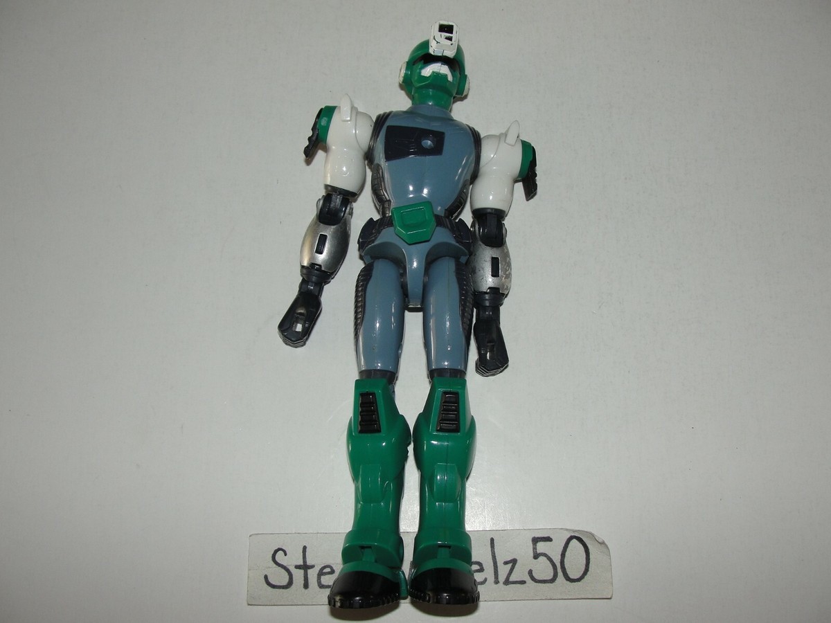 Vintage Zap Power Force Green Police Destron Action Figure