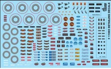 Gofer Racing 11065 1/24-1/25 Scale Detailing Decals