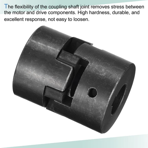 Flexible Coupling Shaft 19mm to 24mm 51mm x 44mm Motor Coupler Joint 45# steel - Picture 5 of 5