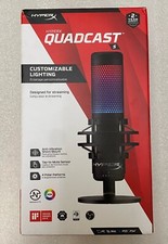 Hyperx Quadcast S Rgb Led Usb Cardioid Microphone - Black