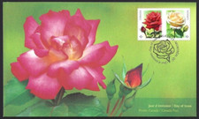 🍁Canada   #2727    PAIR OF ROSES      Brand New  2014  First Day Cover