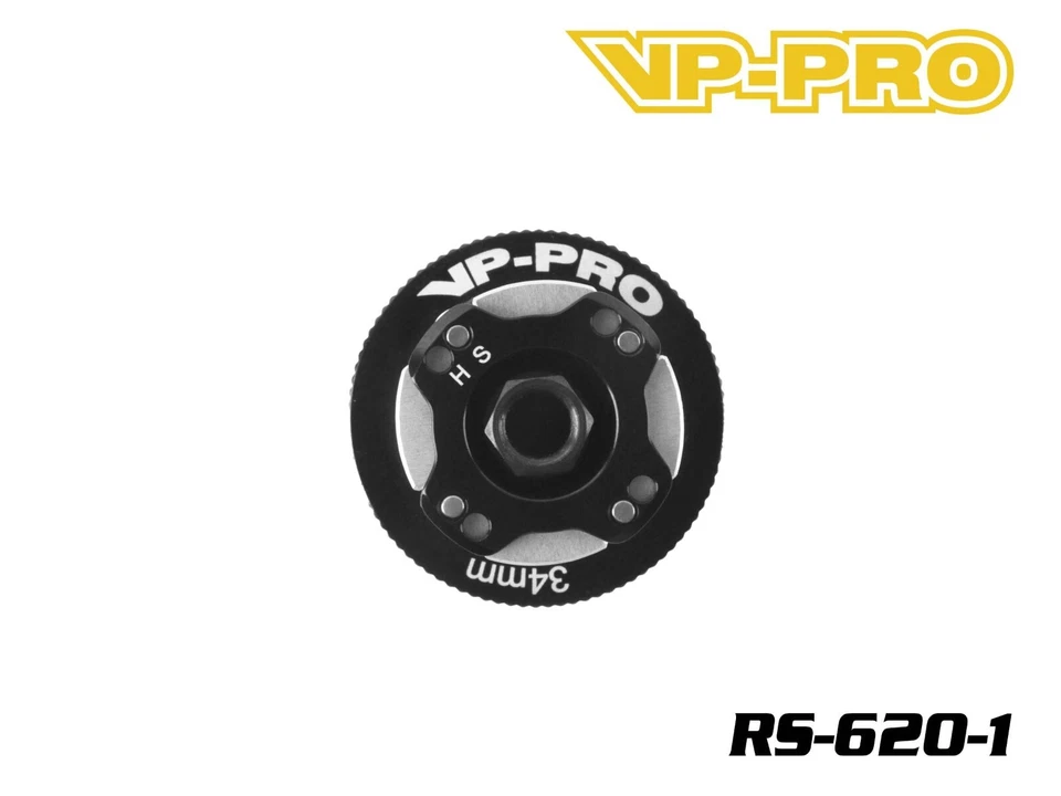 VP-PRO 34mm Clutch Set Flywheel 4 Shoe + Springs Nitro RC Car Truck Buggy Racing - Image 3 of 3