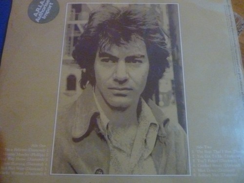 NEIL DIAMOND LP GOLD DIAMOND IM A BELIEVER RED RED WINE KENTUCKY WOMAN - Picture 2 of 2