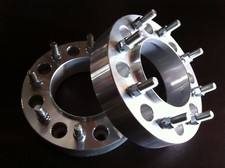 2 Fit Chevy 8x6.5 To 8x180 Gmc 2500 3500 Duramax Hub Centric Wheel Adapters 1.5