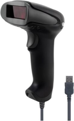 NETUM Handheld Laser Barcode Scanner Portable USB Wired 1D Cable Reader Bar Code