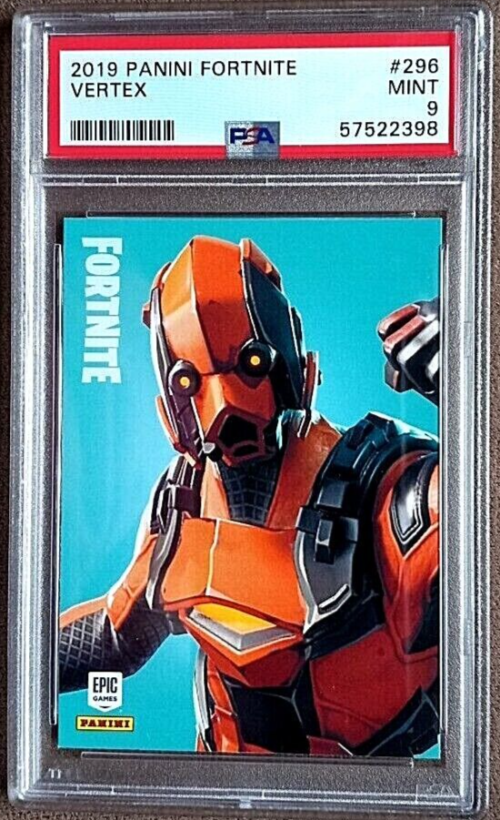 2019 Panini Fortnite Series 1 Vertex Card #296 ~ PSA Graded 9 Mint ~ USA  Print | eBay