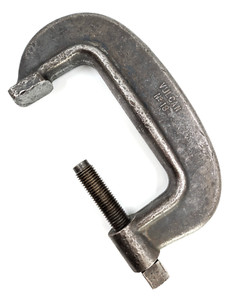 Vtg Williams Vulcan No. 18 8-1/2” Heavy Service C-Clamp Bridge Clamp, 34,000 lbs