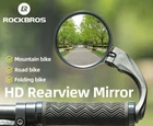 RockBros Bicycle Rear View Mirrors MTB Road Bike 360°Convex Side Rearview Mirror