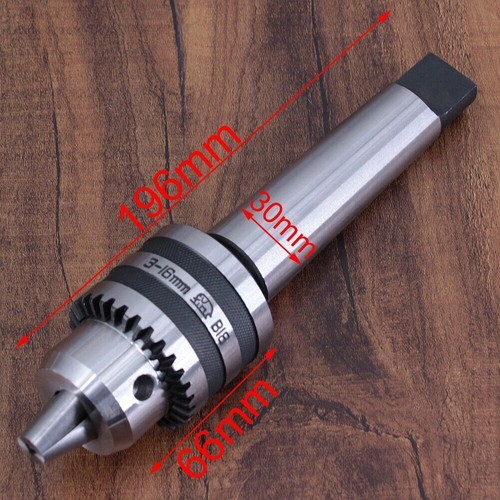 Drill Chuck 1-13mm 3-16mm 5-20mm with Arbor Morse Taper Shank MT5 MT4 MT3 MT2 - Picture 15 of 20
