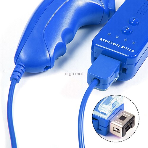 2 Pack Wii Nunchuck of Black Nintendo nunchucks for Nintendo Wii or Wii U Remote - Picture 46 of 52