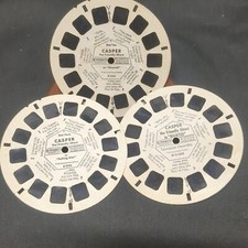 Vintage Casper The Friendly Ghost View Master Disk Lot Of 3