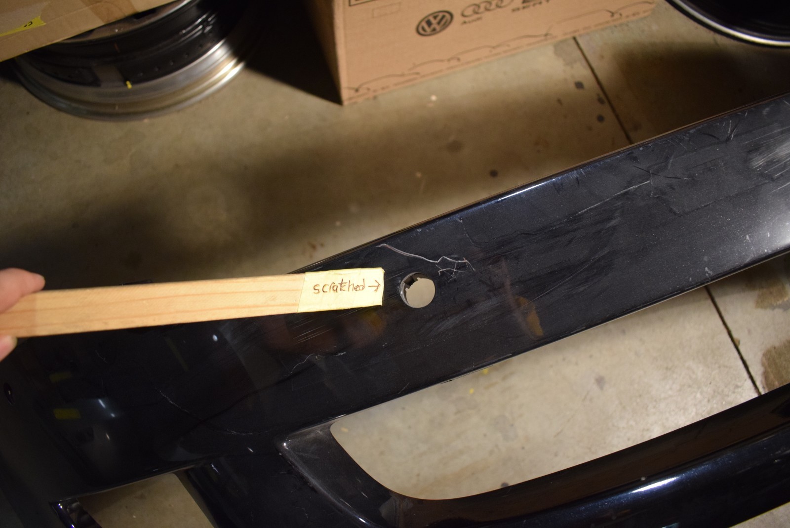 ASTON MARTIN DB9 FRONT BUMPER COVER OEM 2005 2006 2007 2008 
