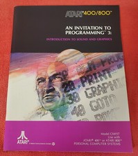An Invitation To Programming: 3 Intro to Sound Graphics CX4117 Atari 400/800