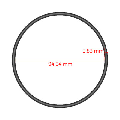 OR240 AS568-240 O-rings Buna-N, 75 Durometer, Black,  NBR, Nitrile Buna 10 PACK