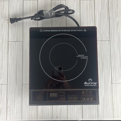 Duxtop 1800W Portable Induction Cooktop Countertop Burner, Gold 8100MC