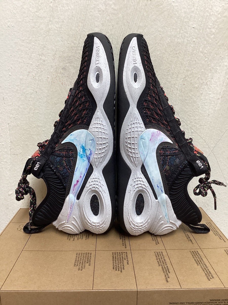 NIKE COSMIC UNITY TB ( BLACK/WHITE ) SNEAKERS SHOES SIZE 12