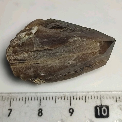 Amphibole Included Quartz Crystal With Good Luster & Nice Growth-Pak. - Picture 5 of 5