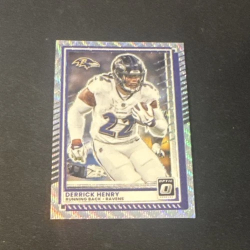 2025 Donruss Optic Football Wave Derrick Henry #112
