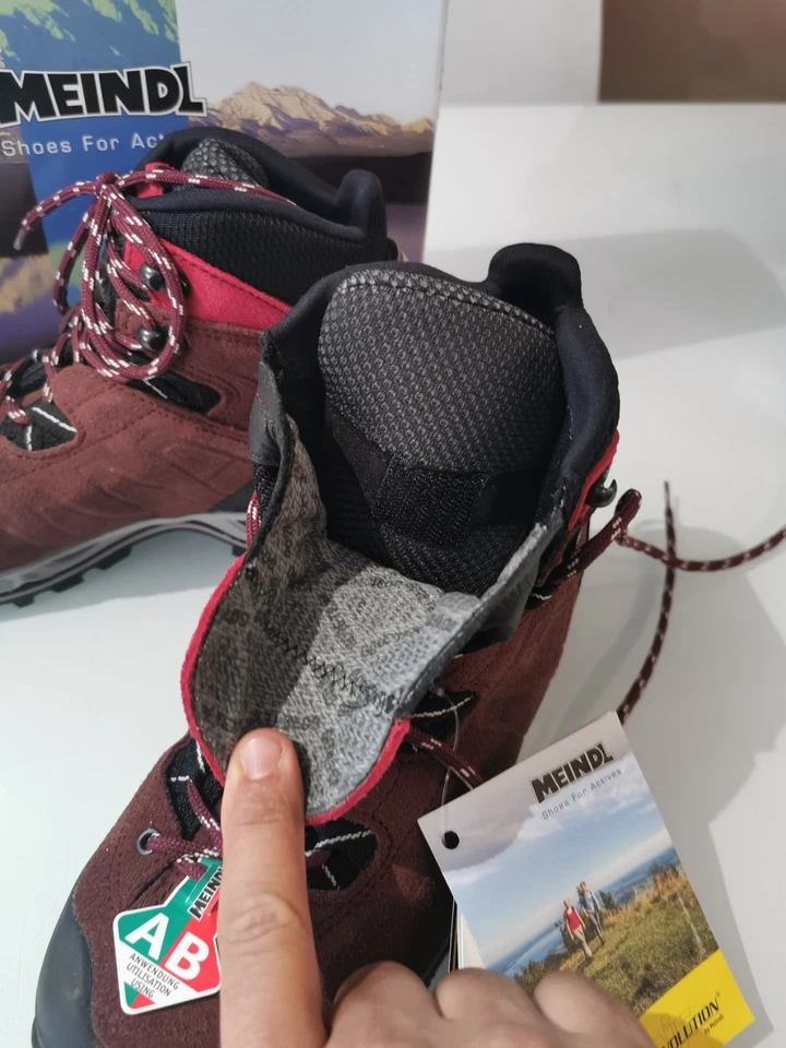 Meindl Air Revolution Lady Ultra Wanderstiefel Bergsteigerstiefel GTX 39 Np 230€ - Bild 4 von 4