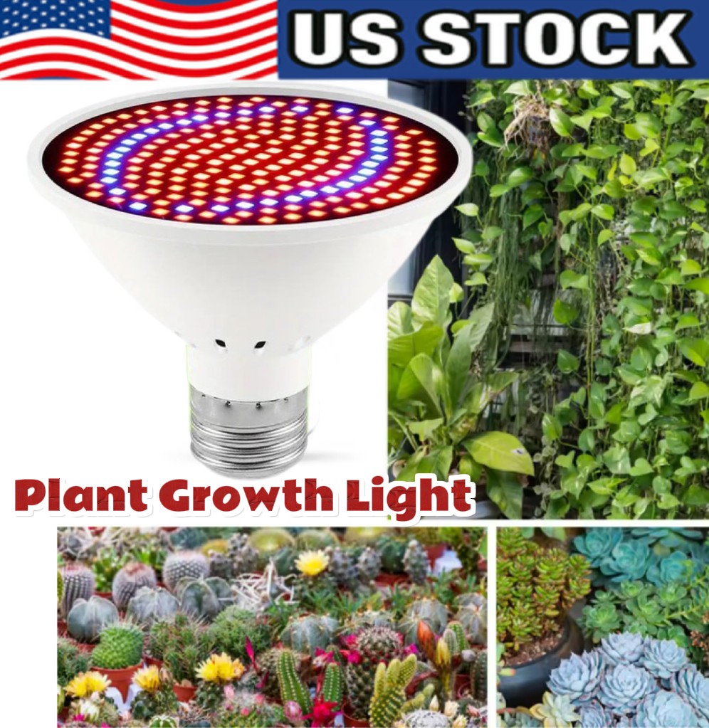 Bulb Full Spectrum Light For Indoor Plants Flowers Veg Growing