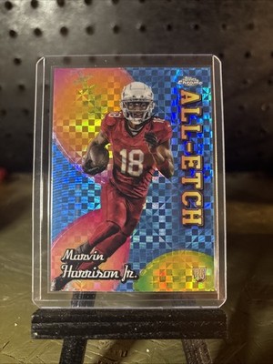 2024 Topps Chrome - All-Etch Marvin Harrison Jr. #CAE-MH X-Fractor (RC)